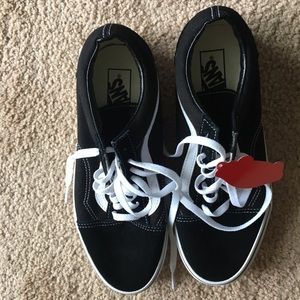 Black Old School Vans